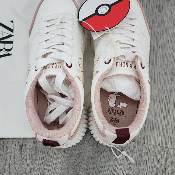 Pikachu sneakers size 7 - Picture 4 of 7